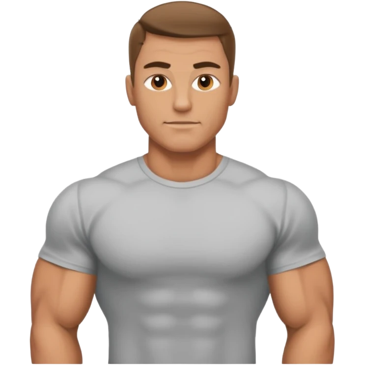 muscular man цшер е ыршке emoji