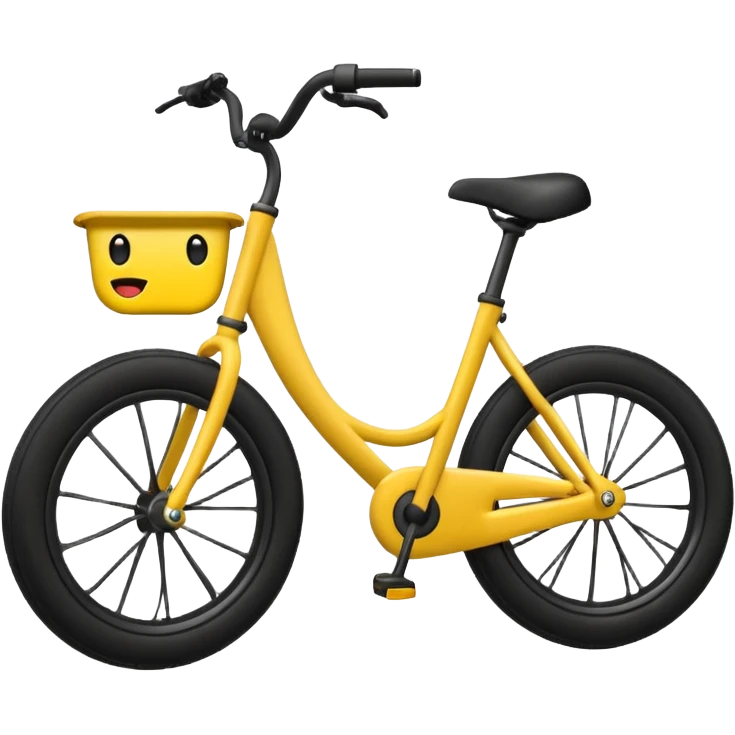 Emoji on a se bike wheeling emoji