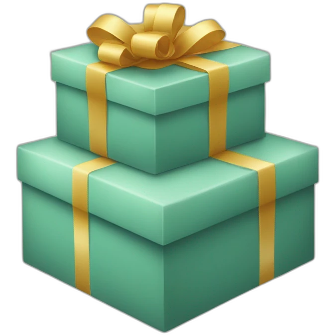 gift box with smile emoji