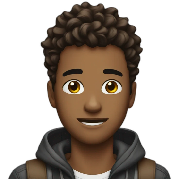 Aesthetic boys with phone emoji