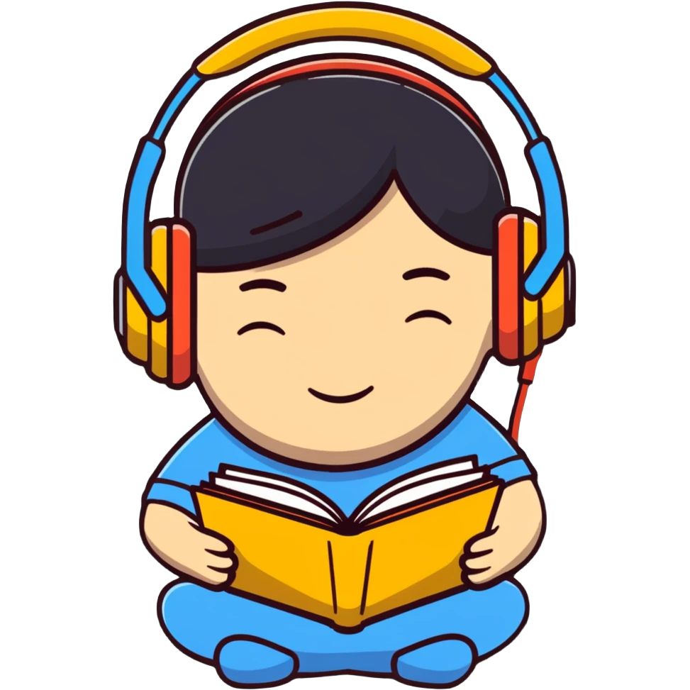 Book Hearing music emoji