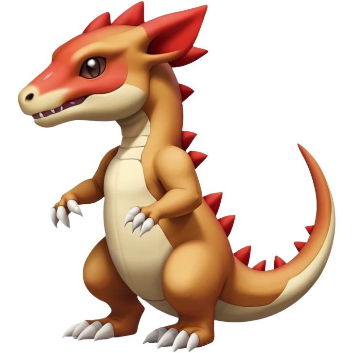 Cubone-Marowak-Charmeleon-Fakémon-creature (full body) emoji