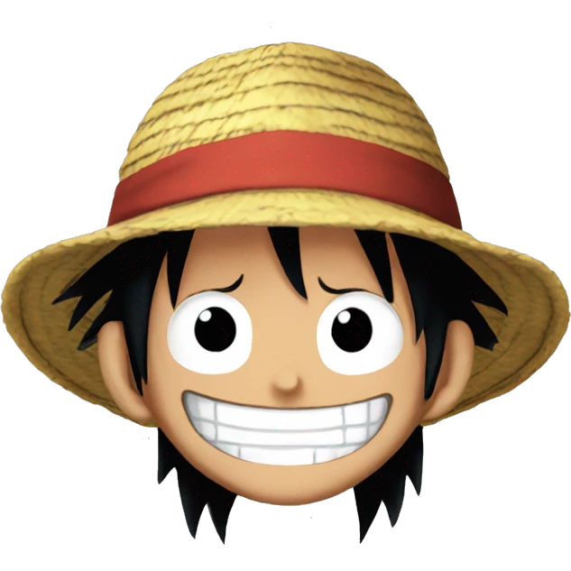 Monkey D Luffy from One Piece  emoji