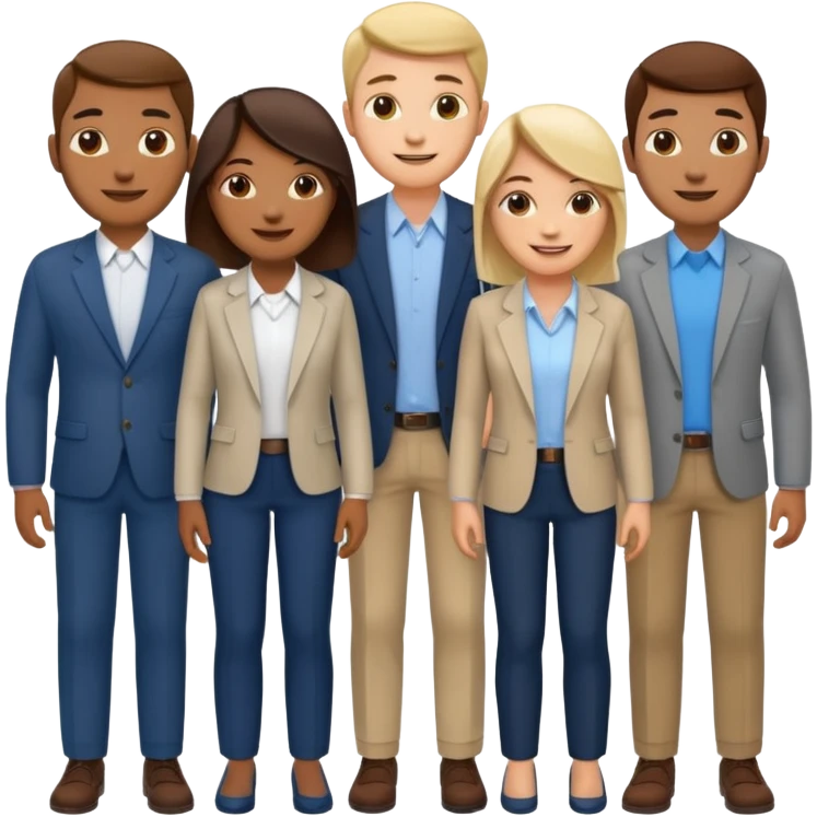 Software Engineering team (multi sex and ethnicity) emoji