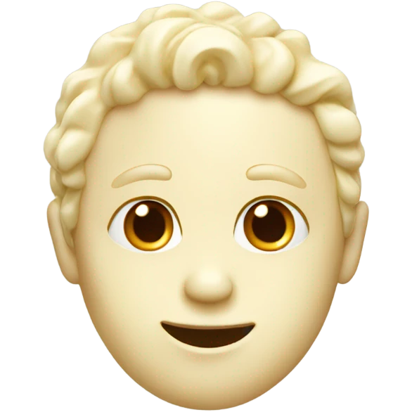 White chocolate emoji