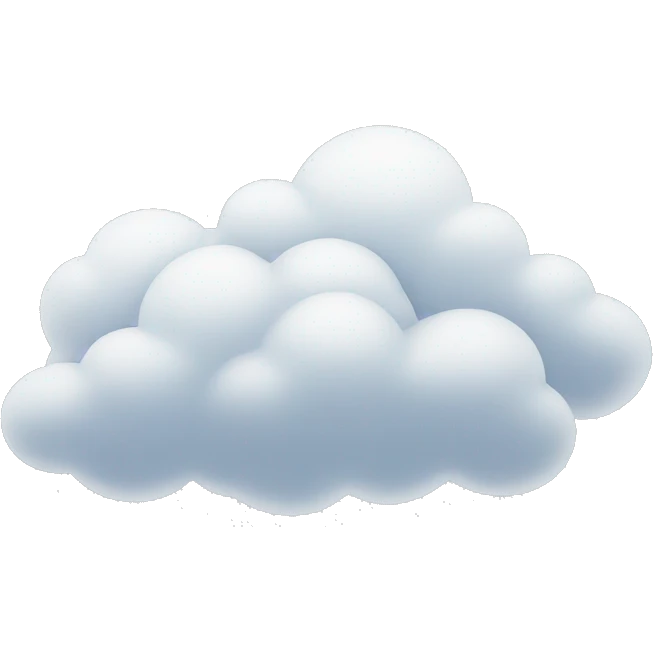 Clouds emoji