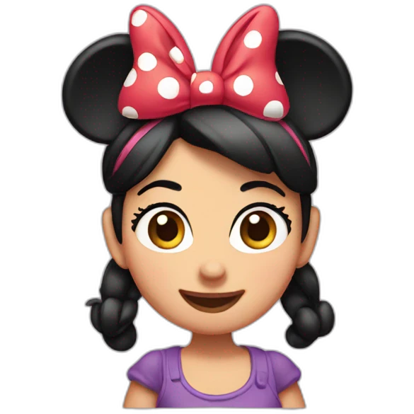 Minnie emoji