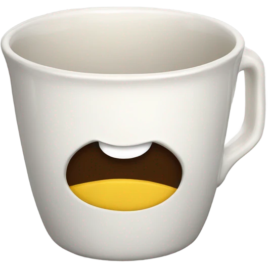 French ceramic cup emoji