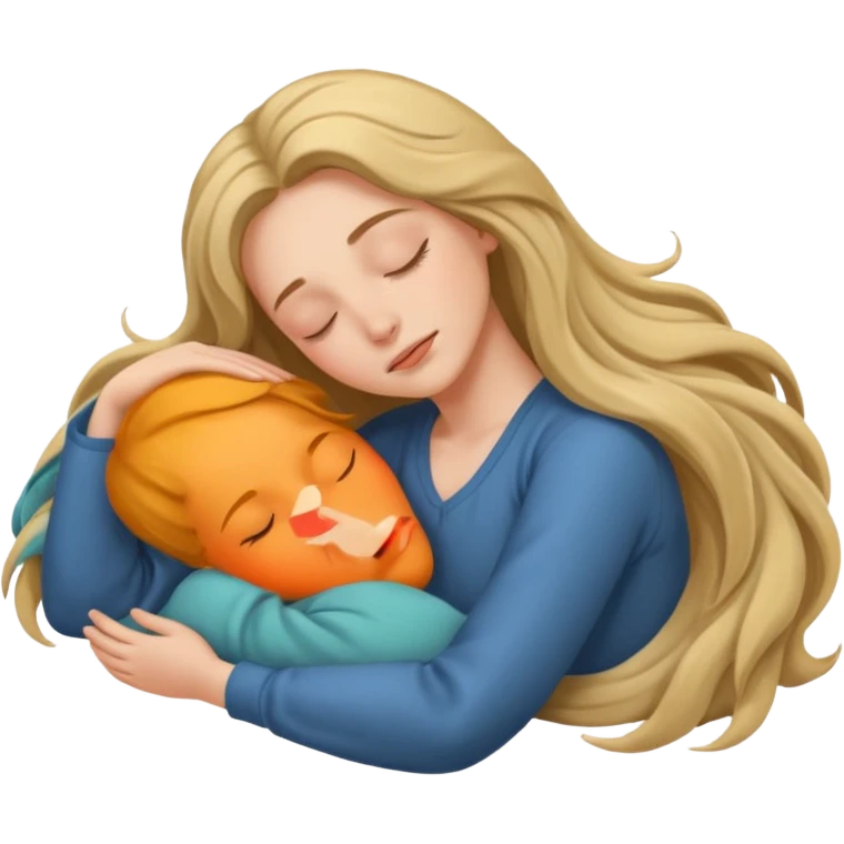 Sleep woman emoji