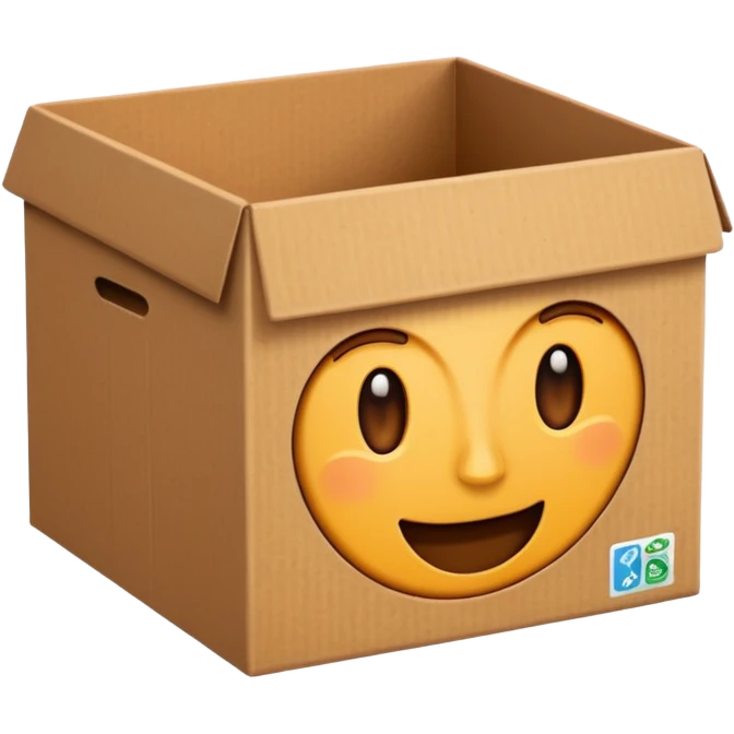 recycled paper box emoji