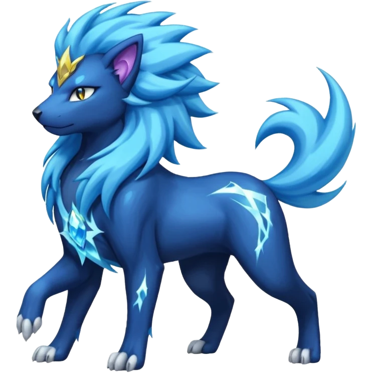 Luxray-Suicune-Manectric-fusion emoji