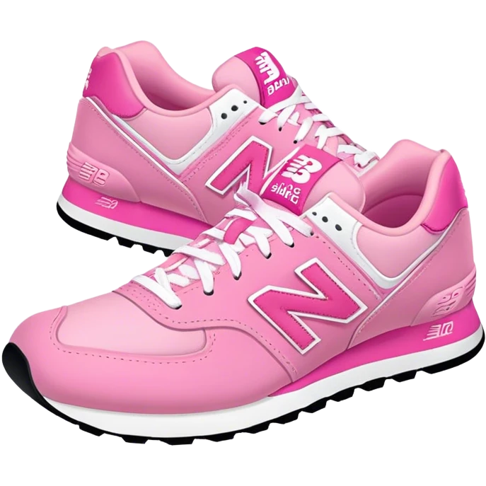 Pink new balance sneakers emoji