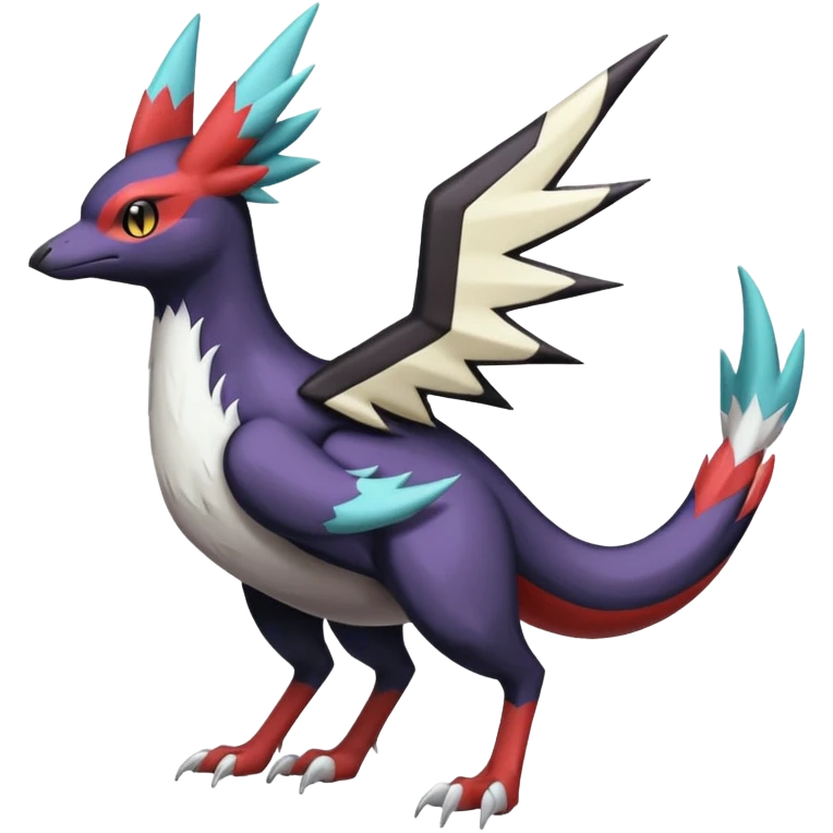  Nargacuga-Latias-Umbreon-Noibat-Noivern-Silvally-Pokémon-Fakémon-fusion (full body) emoji