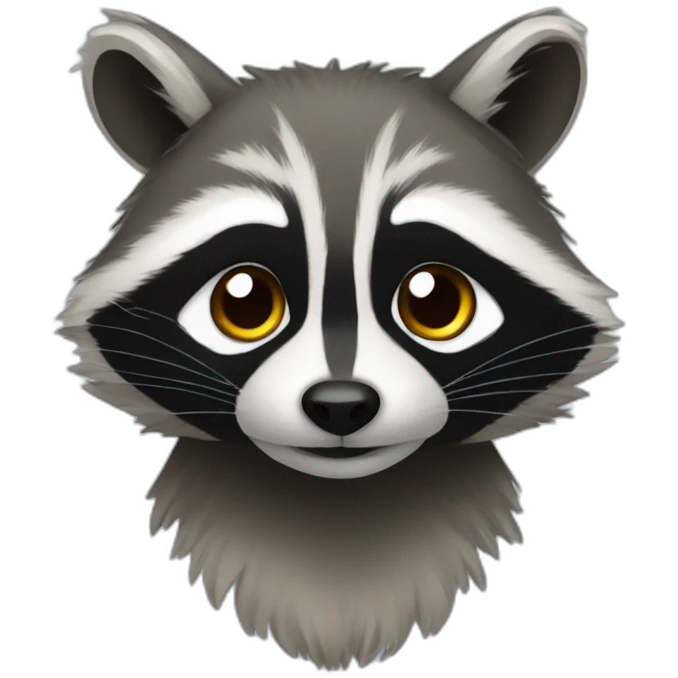 Racoon emoji