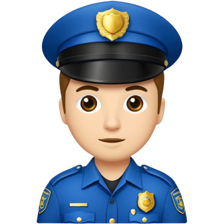 fancy police officer emoji