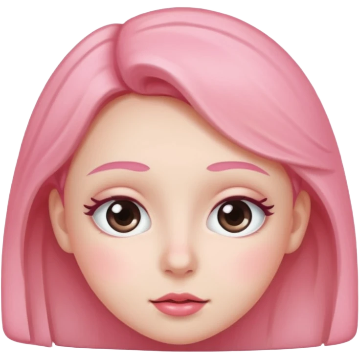 Blushing Sub – wide eyes, pink cheeks. emoji