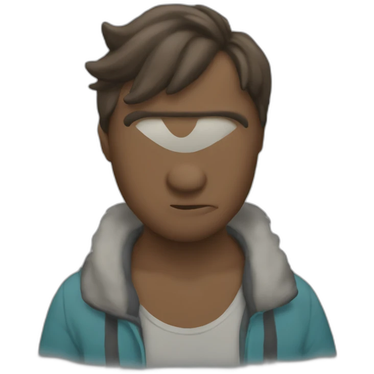dedo diciendo no emoji
