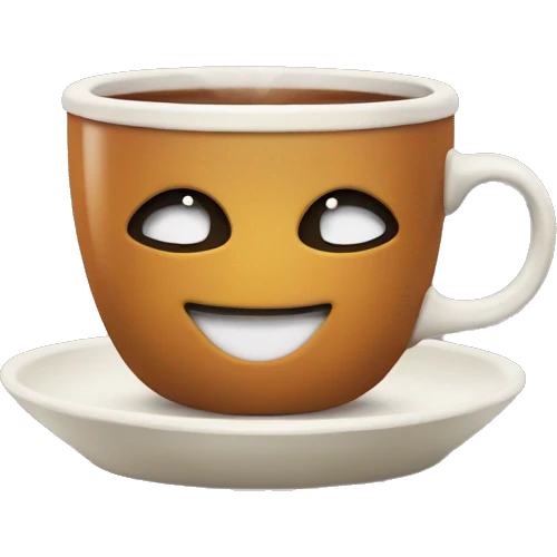 Cup of tea cozy emoji