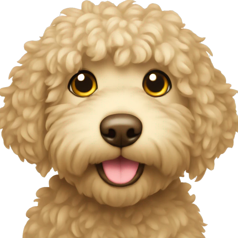 Beige Groodle emoji