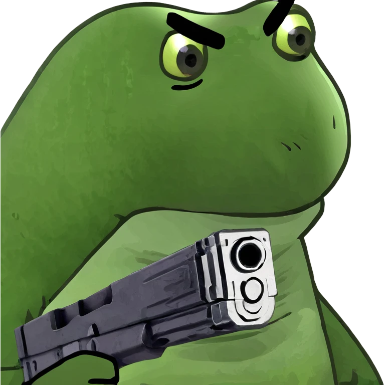 Tartaruga com arma  emoji