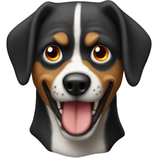 Mad dog emoji