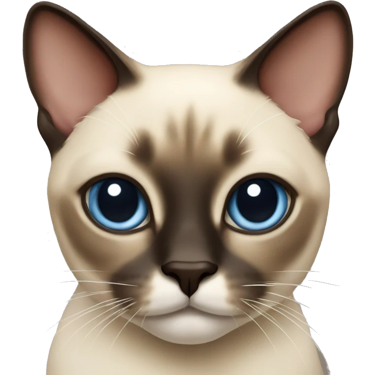 Siamese cat emoji