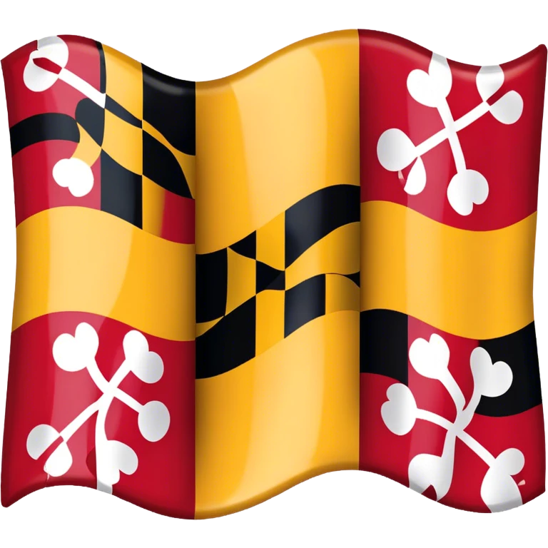 Maryland flag emoji