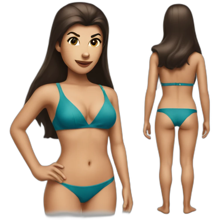 bikini Spock emoji