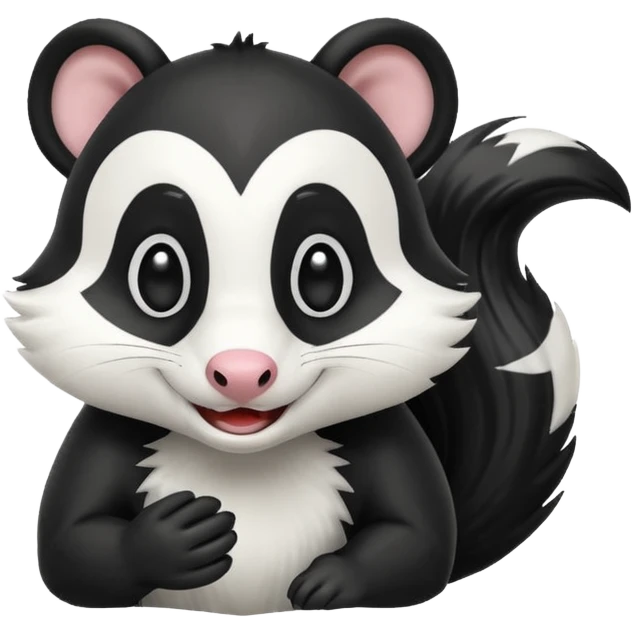 SKUNK HOLDING HIS NOSE emoji