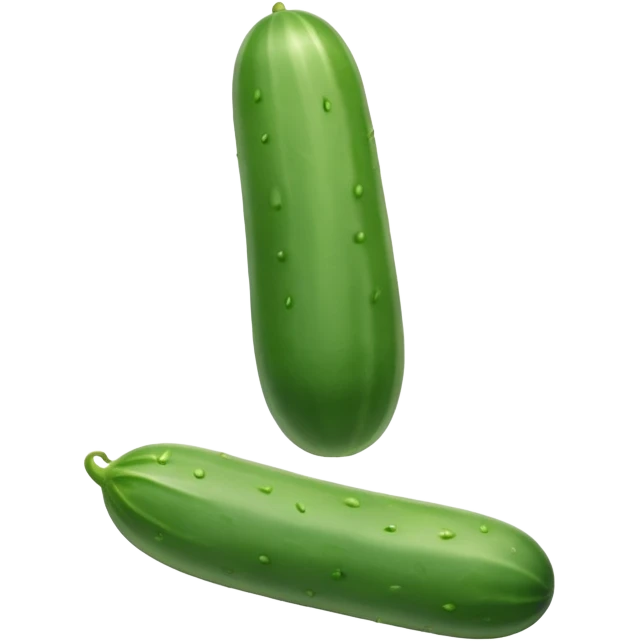 dildo-shape Cucumber emoji