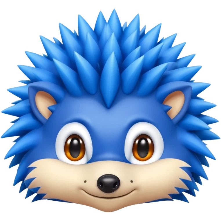 Blue hedgehog  emoji