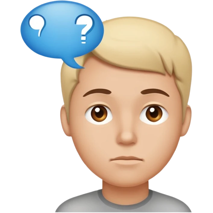 thinking face with a speech bubble, representing making an opinion on something emoji