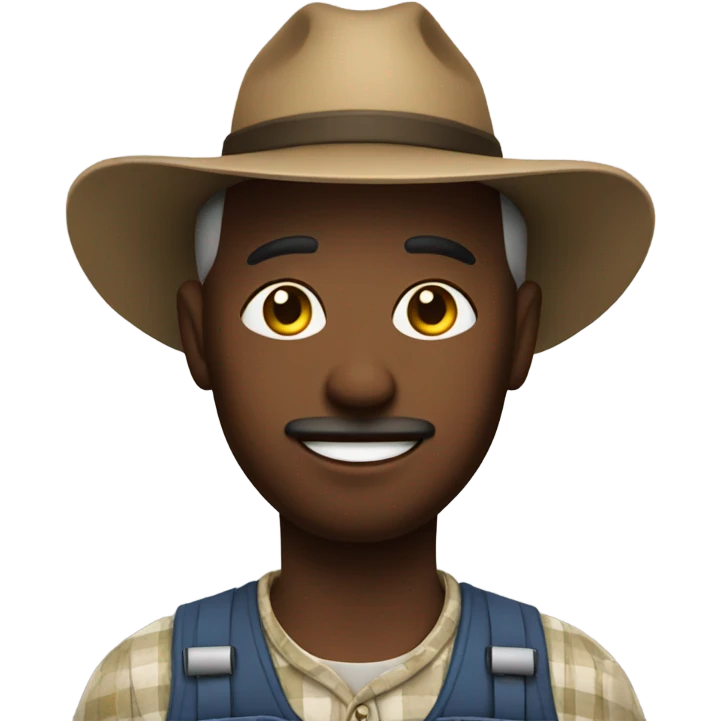 A farmer on a market  emoji