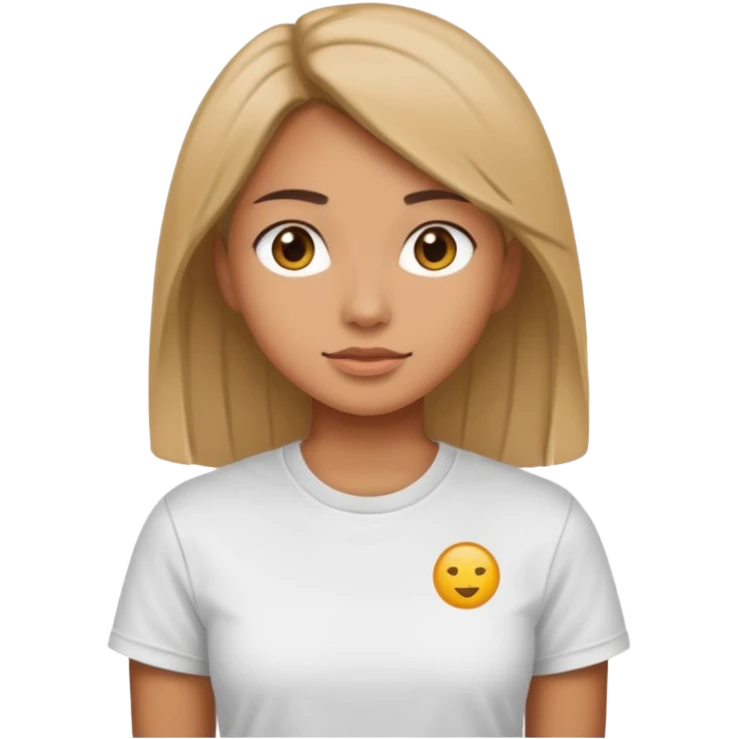 Straight gril emoji