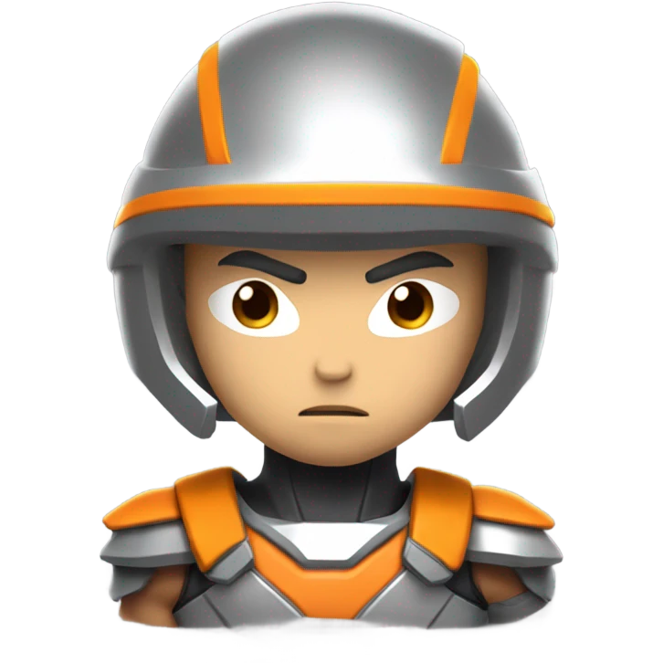 Goku as super trooper emoji
