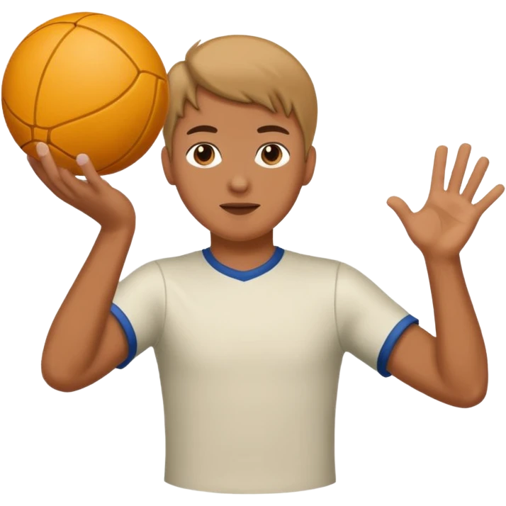 Person throwing a ball emoji