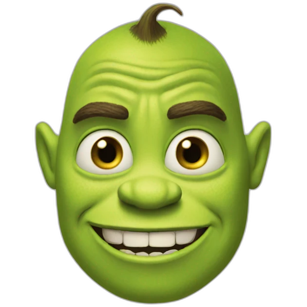 shrekface emoji