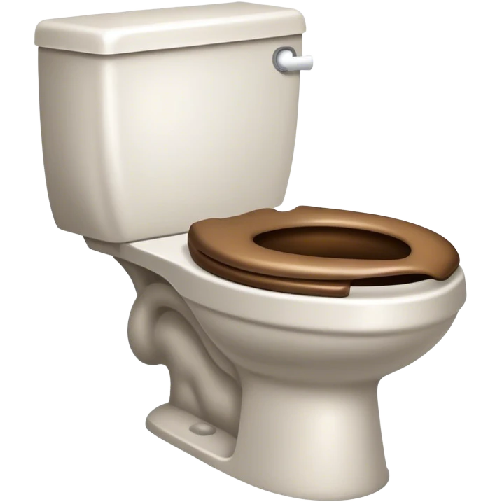 Poop toilet emoji