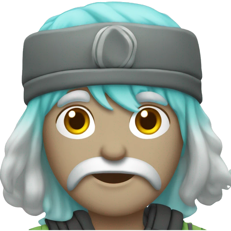 cyan token emoji
