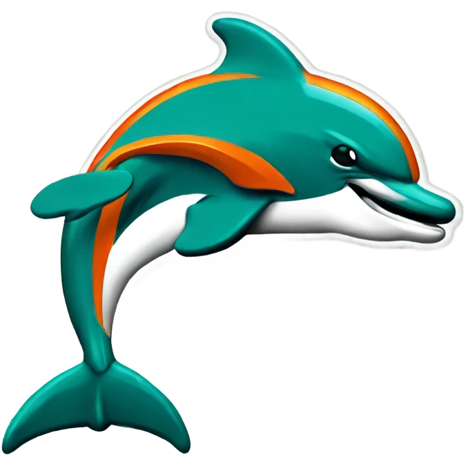 miami dolphins logo emoji