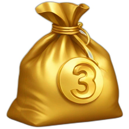 bag of gold emoji