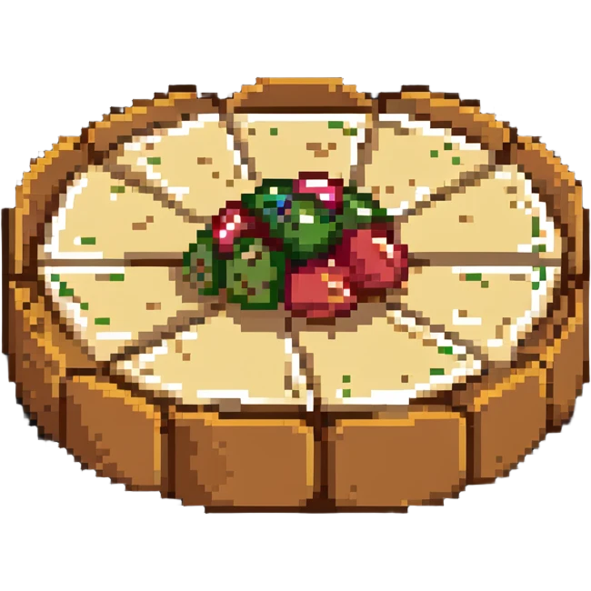 chaat papdi, Indian snack emoji