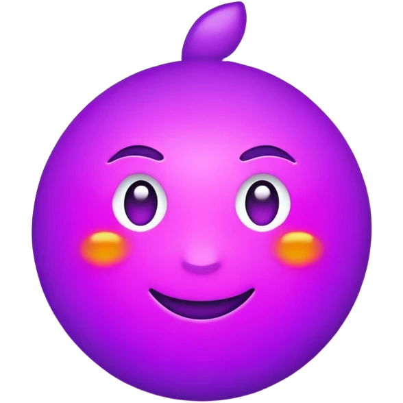 neon purple emoji