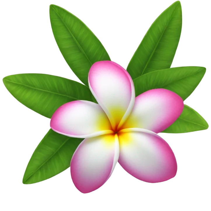 plumeria emoji