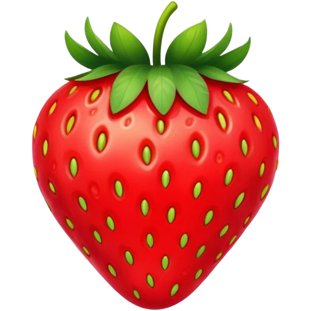 Strawberry or emoji