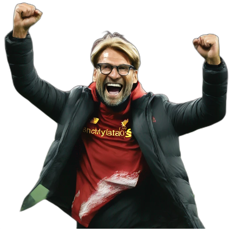 Jurgen Klopp celebrating emoji