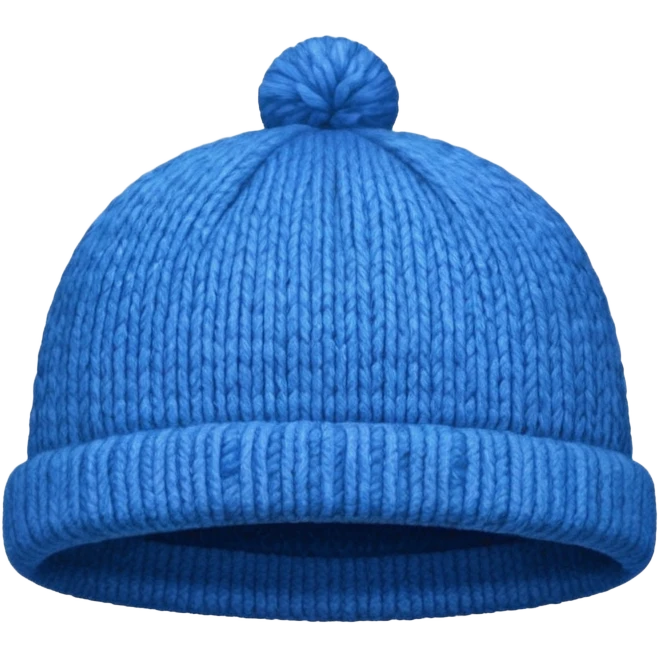 blue hat emoji