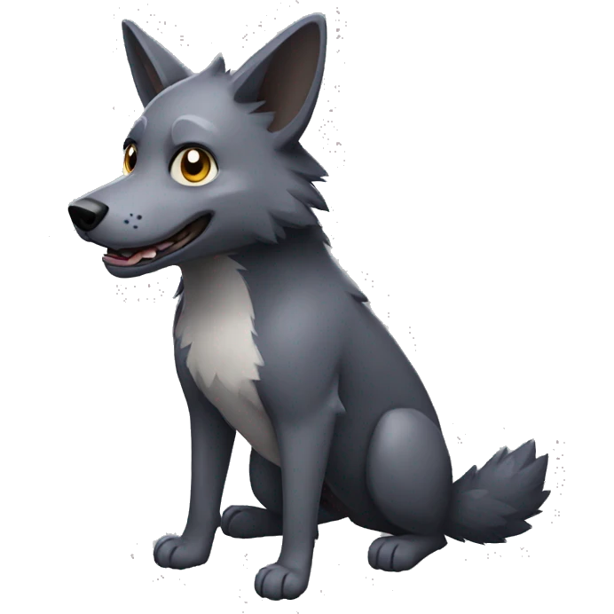Poochyena full body emoji