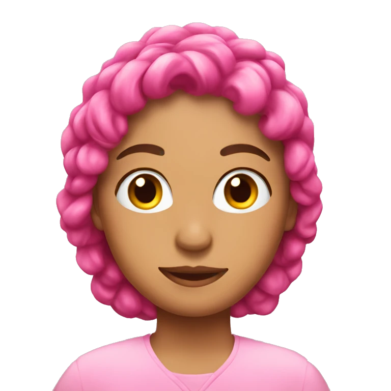 Lazo rosa emoji