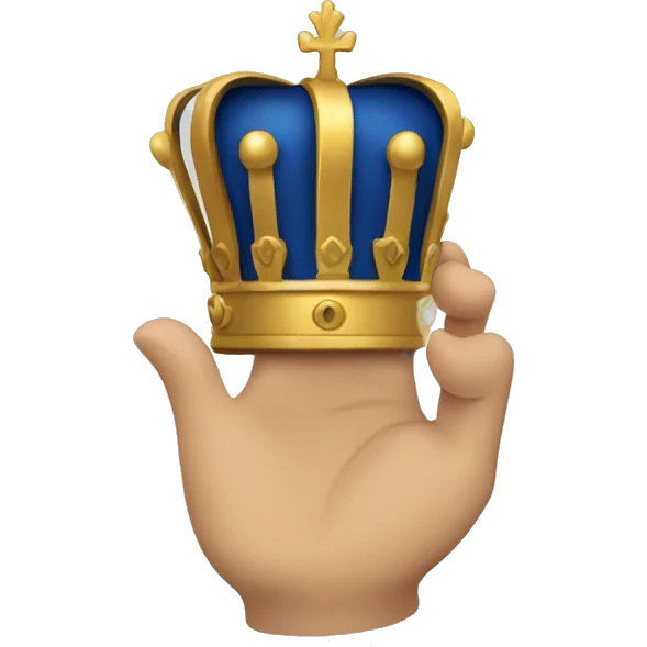 Hand of the king uniform emoji